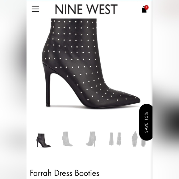 Nine West Farrah Dress Booties - Picture 1 of 2